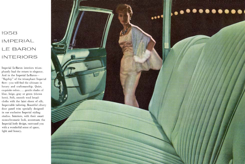 1958 Chrysler Imperial Brochure Page 10